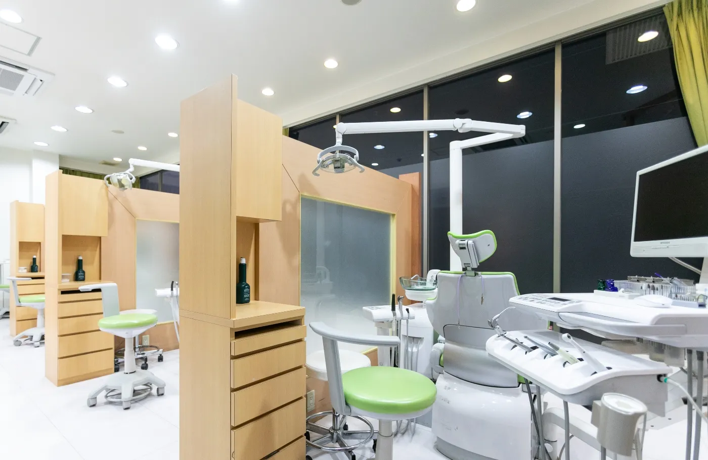 開放感ある明るい歯科医院